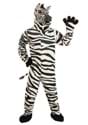 Adult Zebra Suit with Mouth Mover Mask alt 2