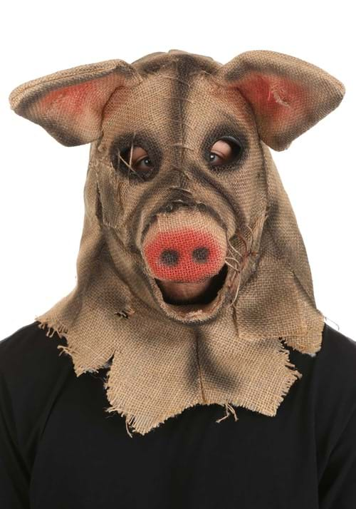 Mouth Mover Pig Scarecrow Mask