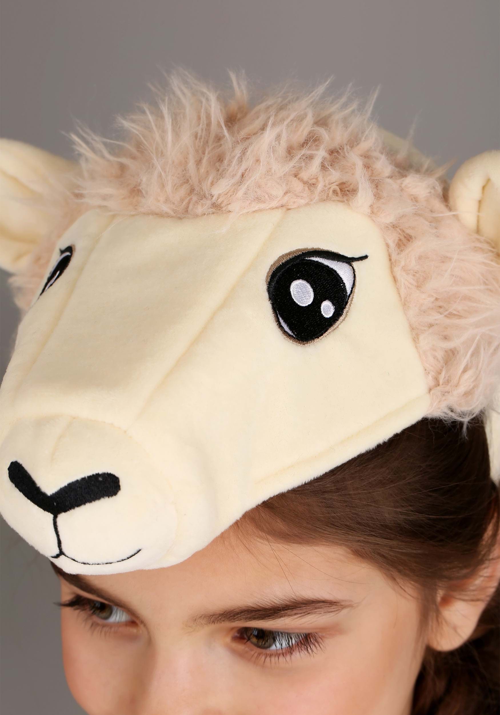 Plush Sheep Headband Costume