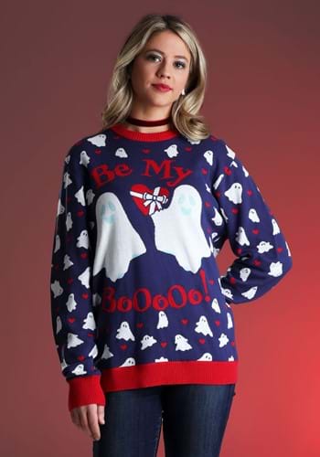 Be My Boo Valentine's Day Sweater for Adults-2