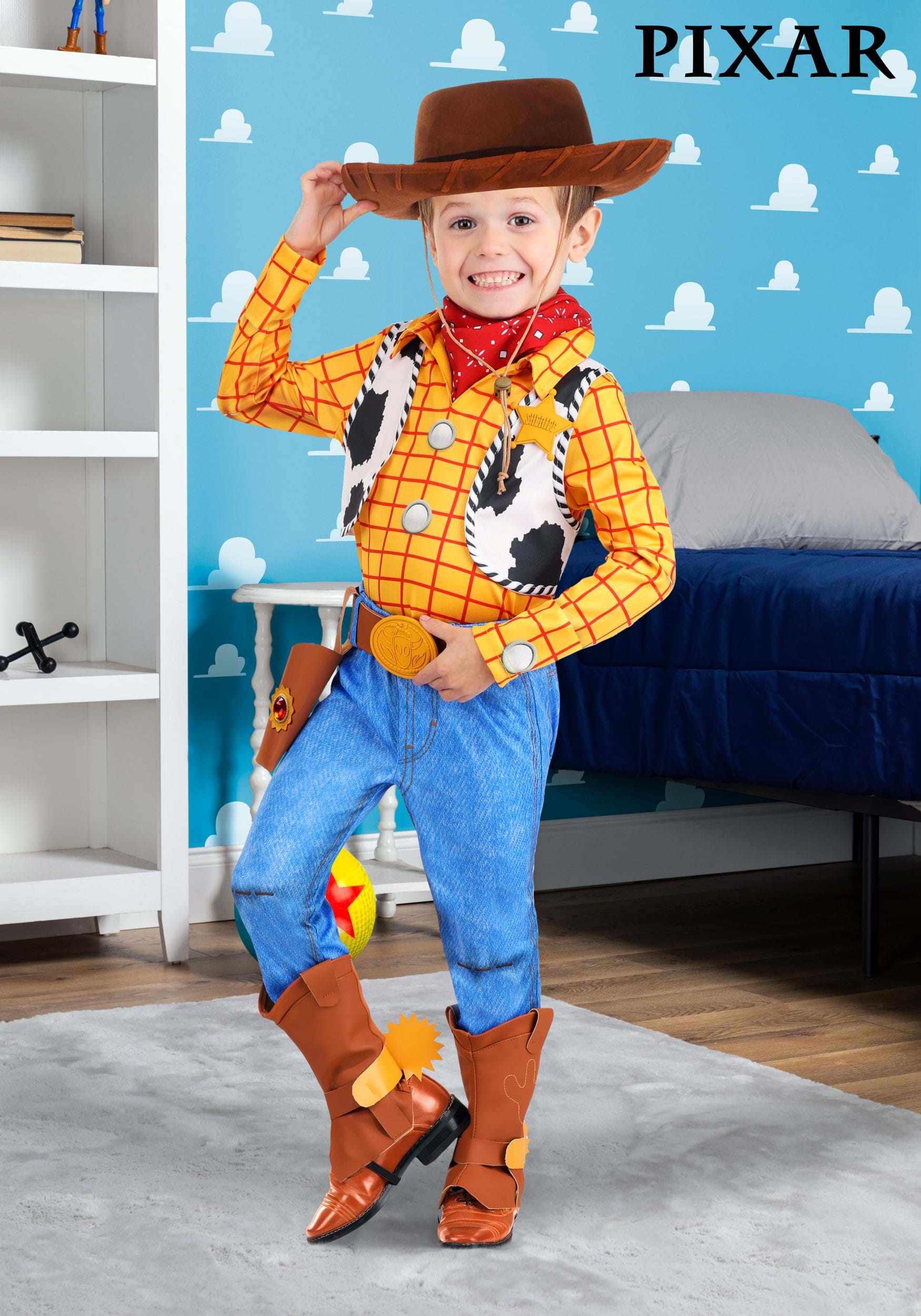 Toddler Deluxe Woody Toy Story Costume 0 