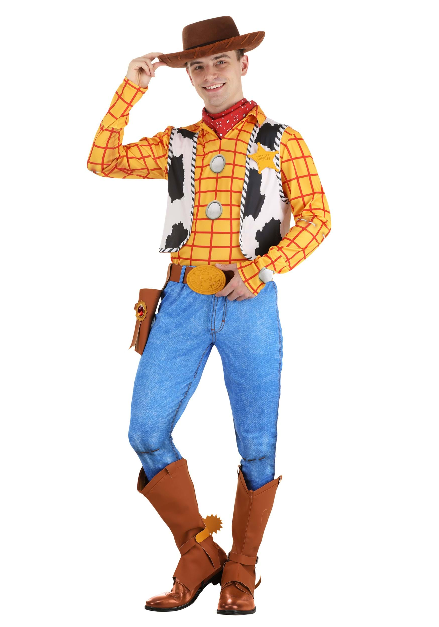 Adult Deluxe Woody Disney Toy Story Costume