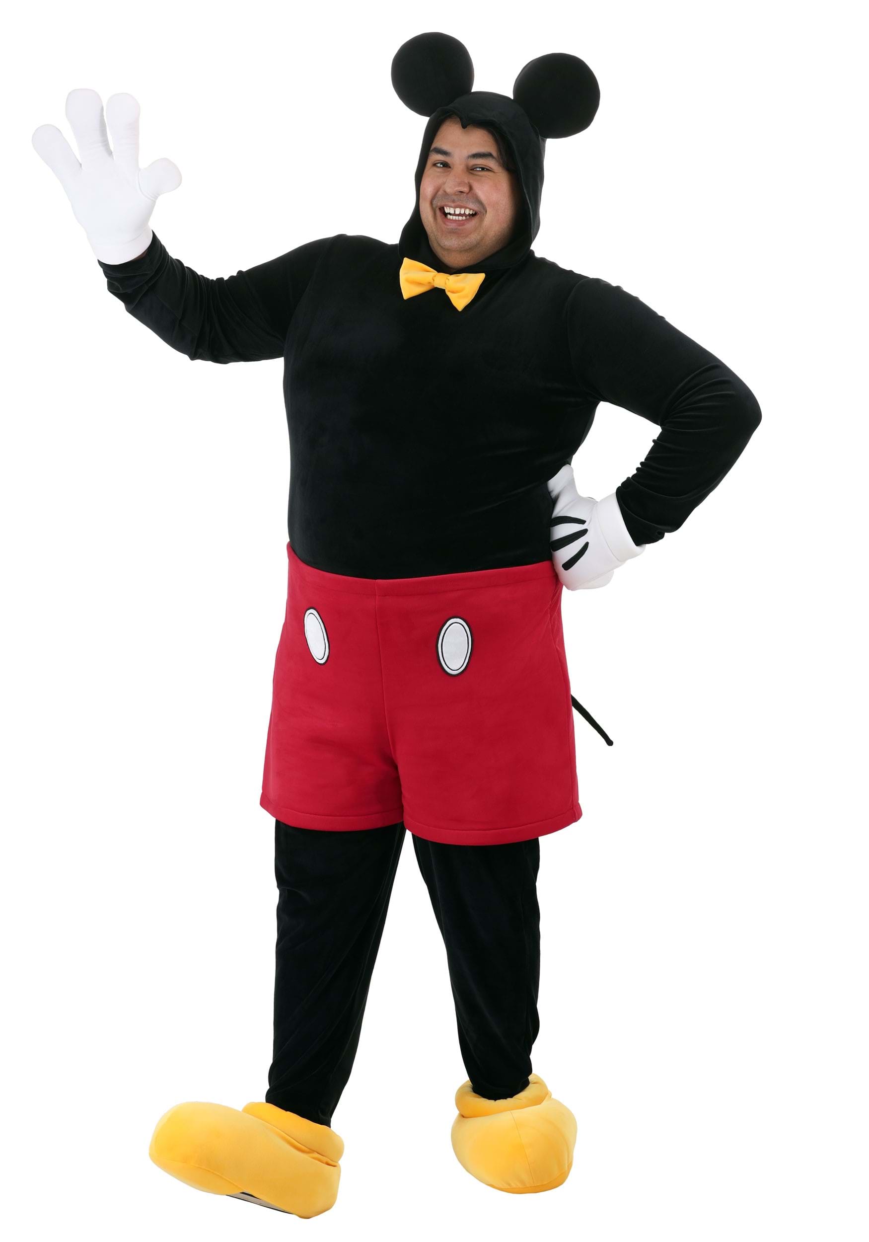 Disney Adult Plus Size Deluxe Mickey Mouse Costume