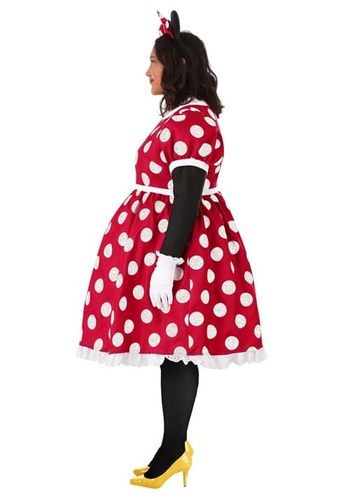 Disney Women's Plus Size Deluxe Minnie Mouse Costume