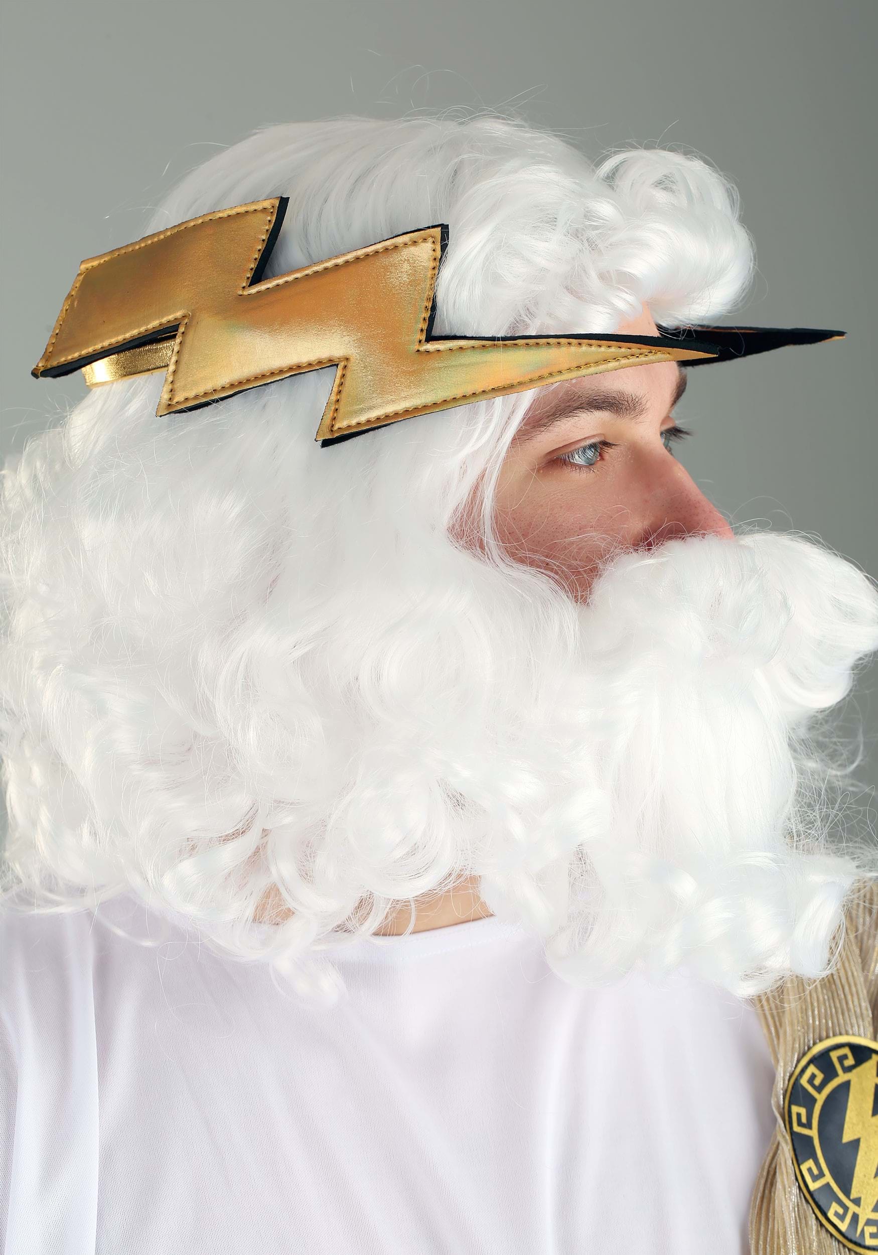 zeus costume beard