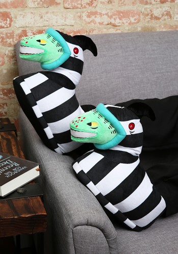 Beetlejuice Sandworm Adult Slippers | Beetlejuice Accessories