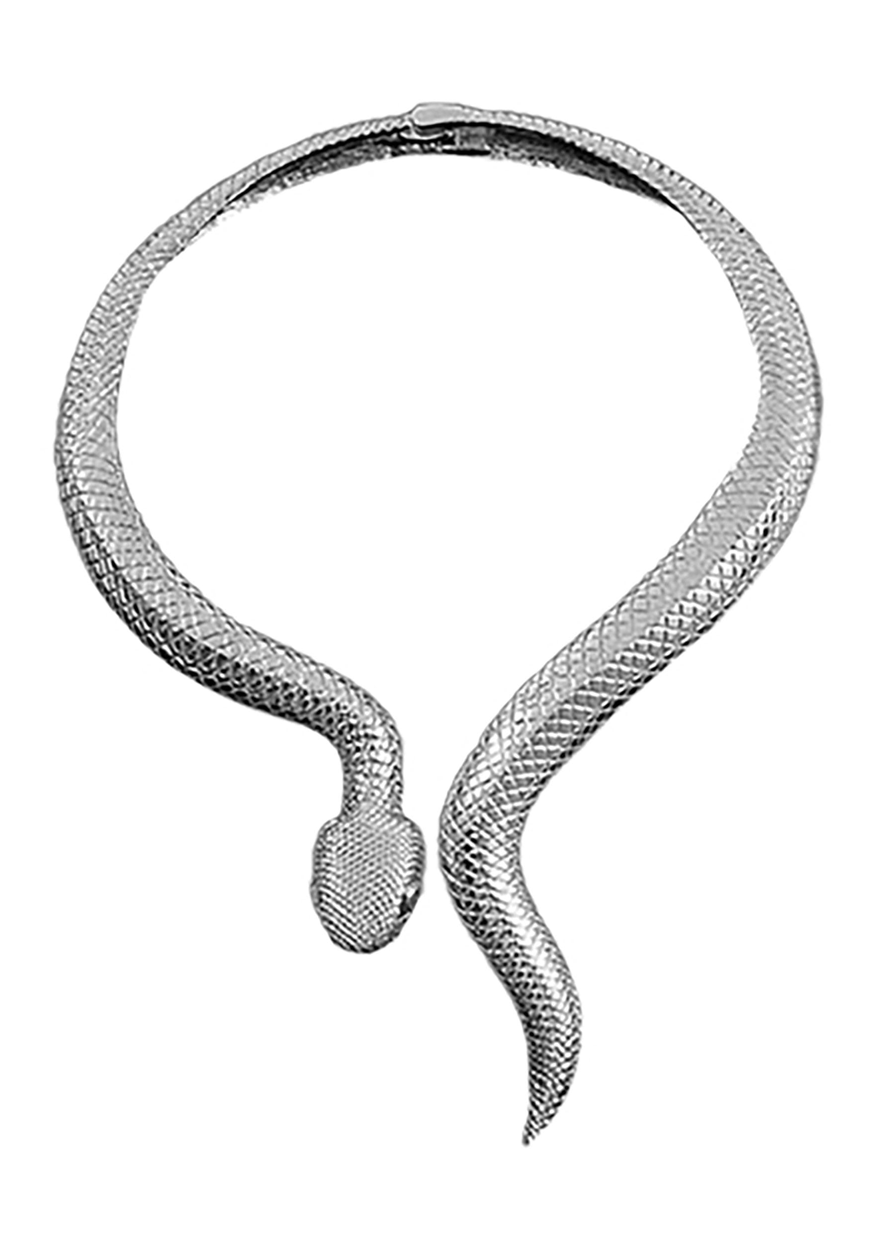 Women's Snake Hinged Choker Necklace