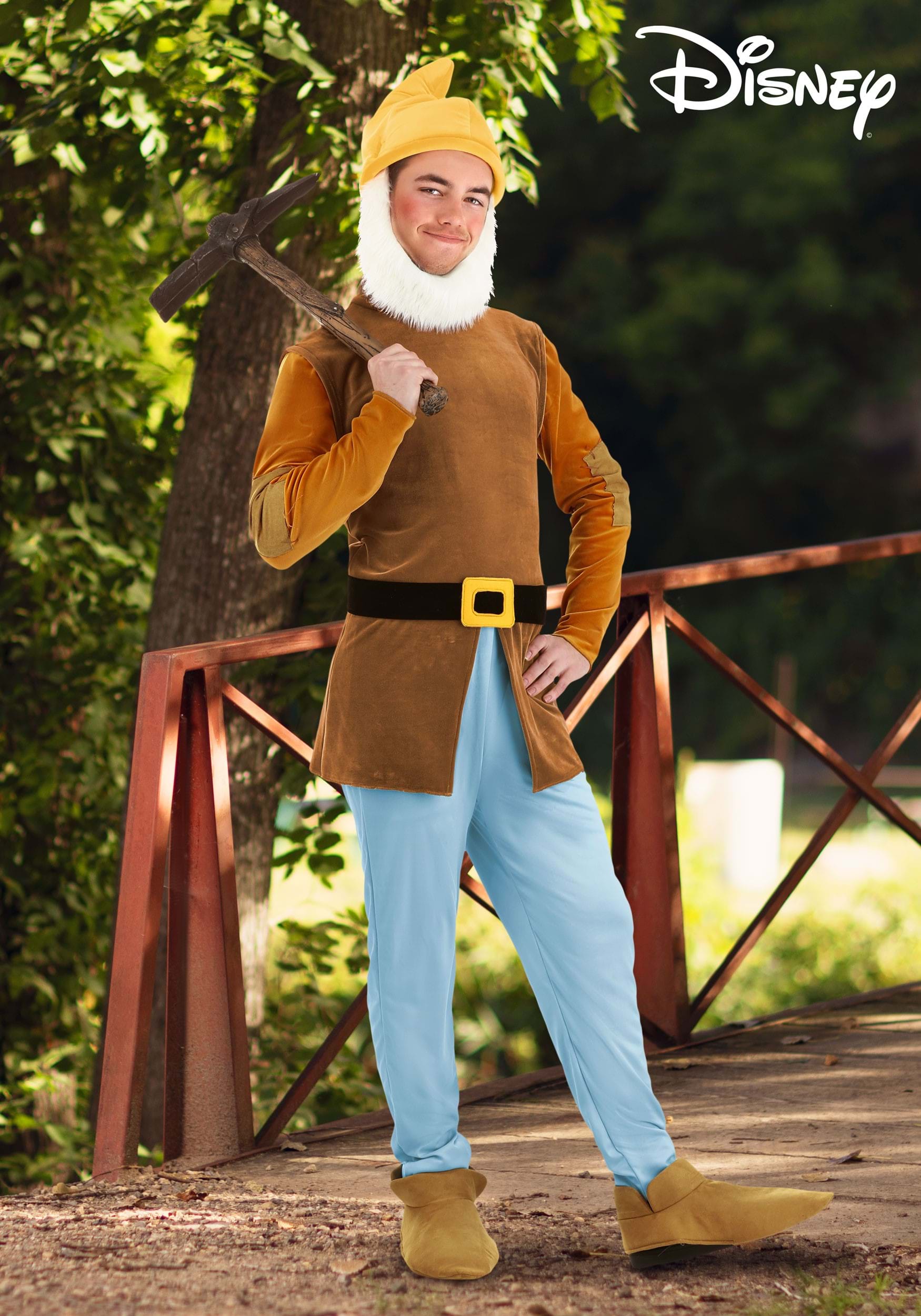 Loved one Parcel above Disney Happy Dwarf Adult Costume