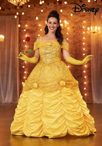 Belle Costumes Adult Kids Beauty and the Beast Halloween Costumes