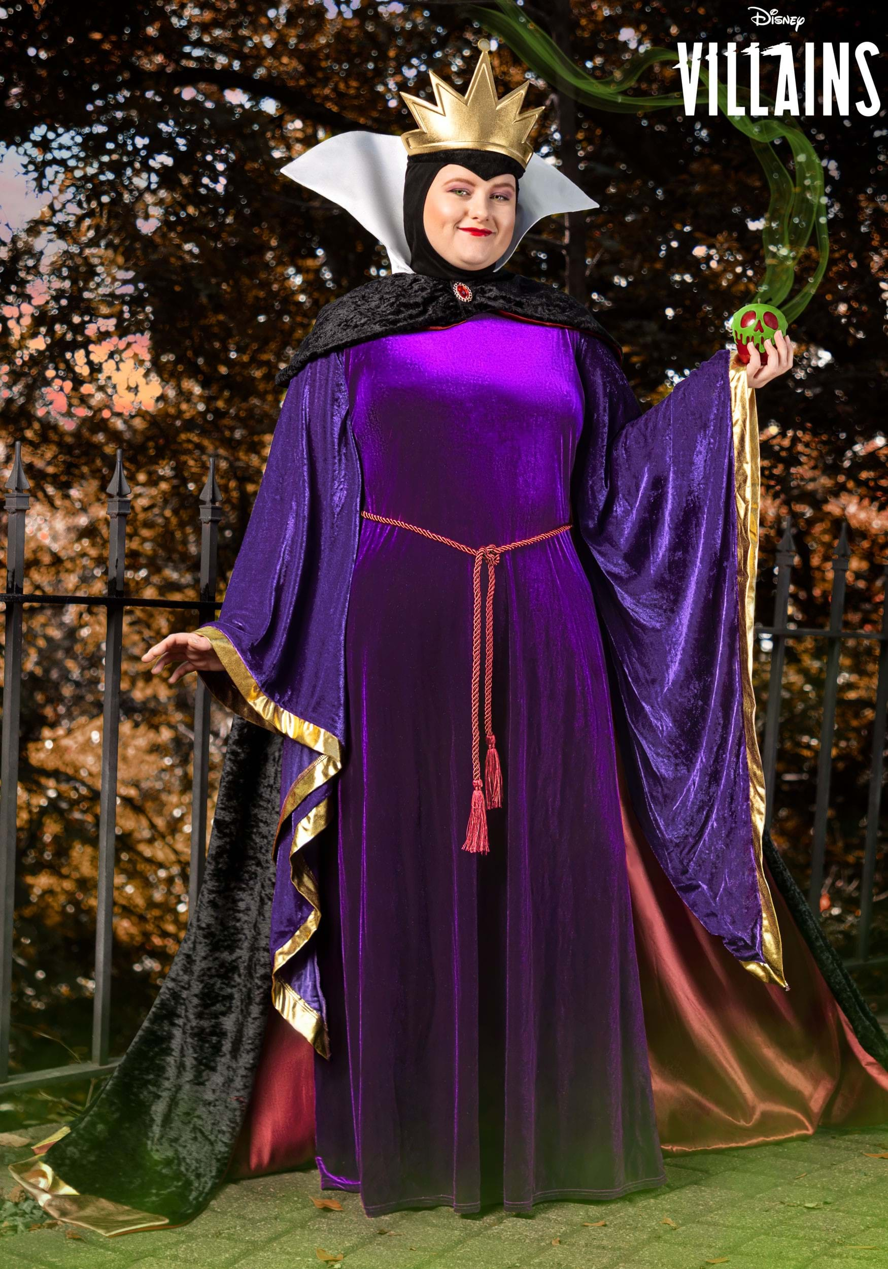 Plus Size Disney Snow White Evil Queen Women's Costume