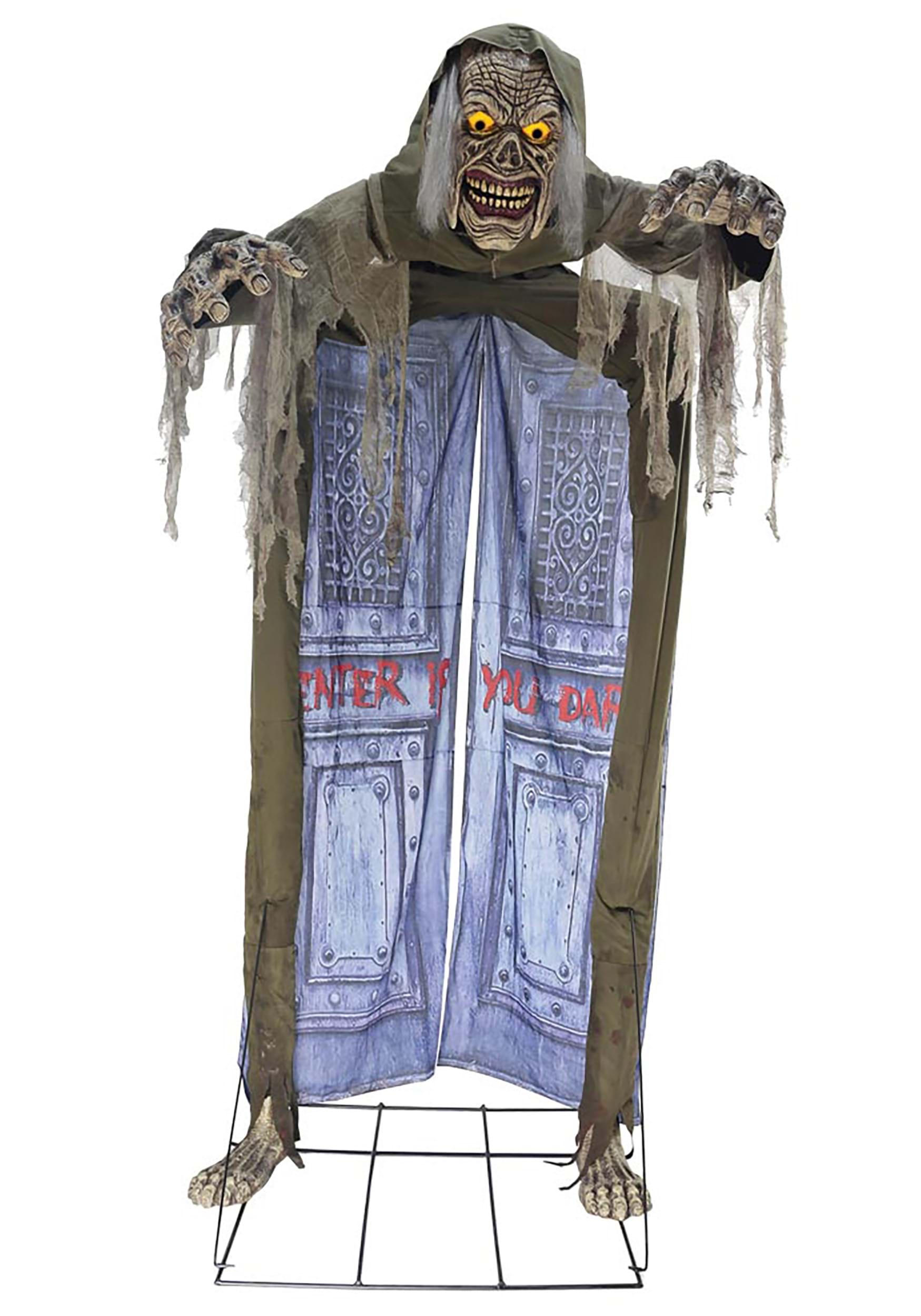 10 Foot Looming Ghoul Archway Animated Prop | Halloween Animatronics