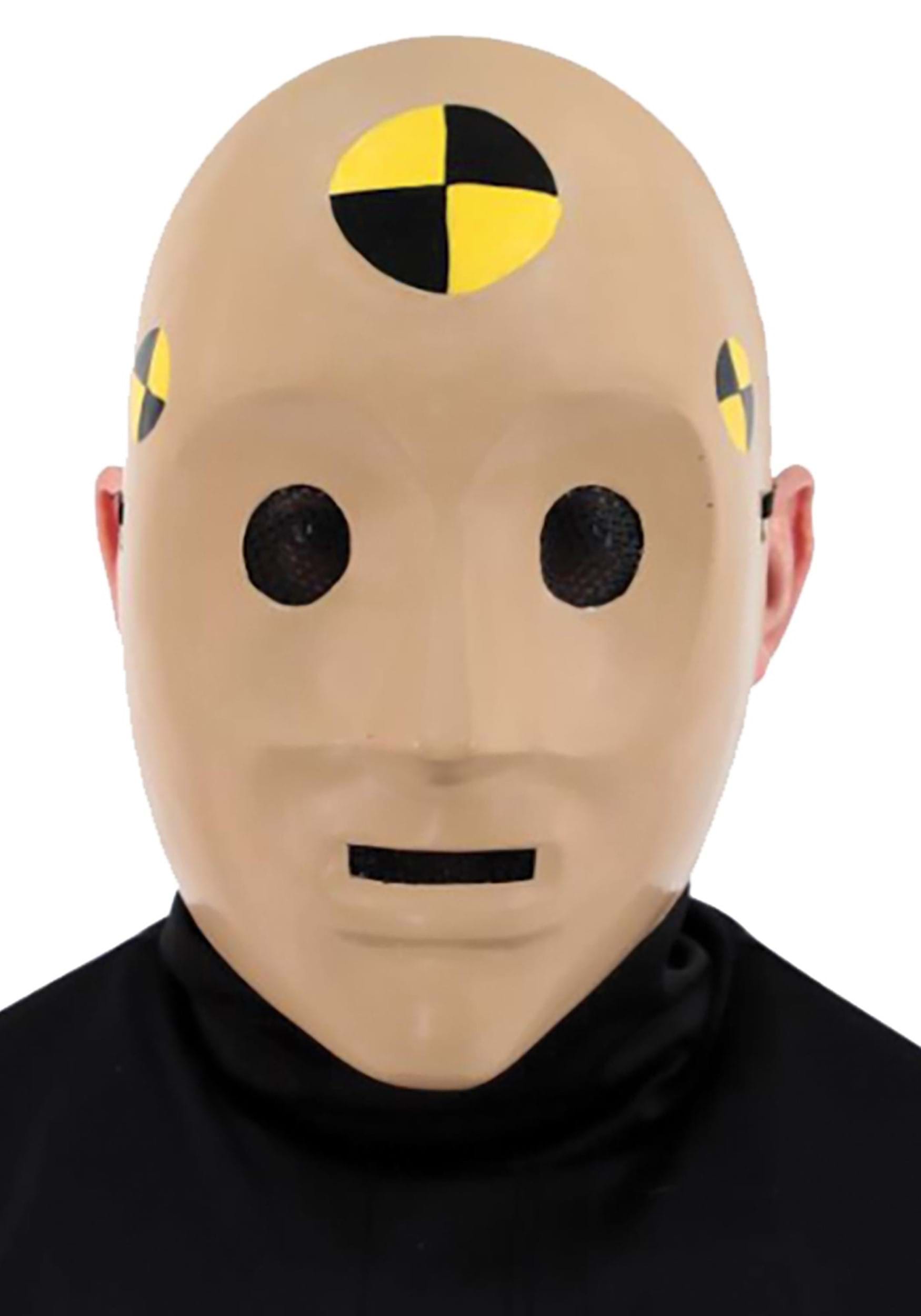 Máscara ficticia de prueba de choque para adultos Multicolor