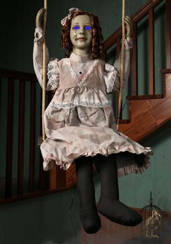 Animated Swinging Decrepit Doll Decoration