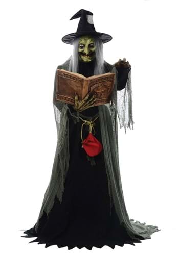 5 Ft Animated Spell Speaking Witch