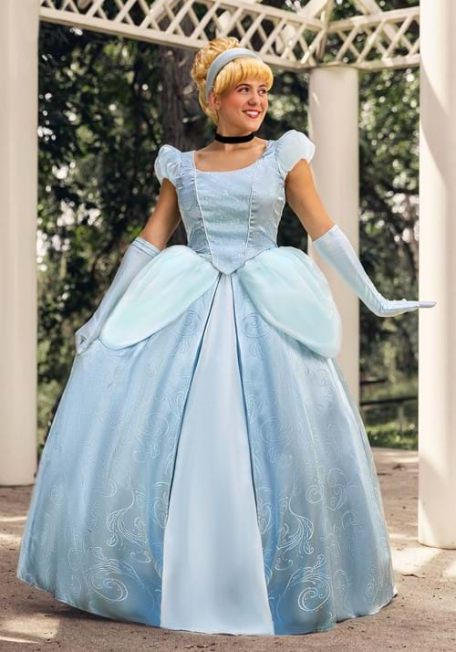 Womens Premium Cinderella Costume Disney Costumes 3365