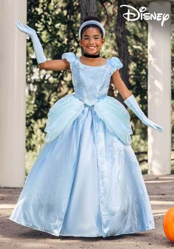 Girls Premium Cinderella Costume-update