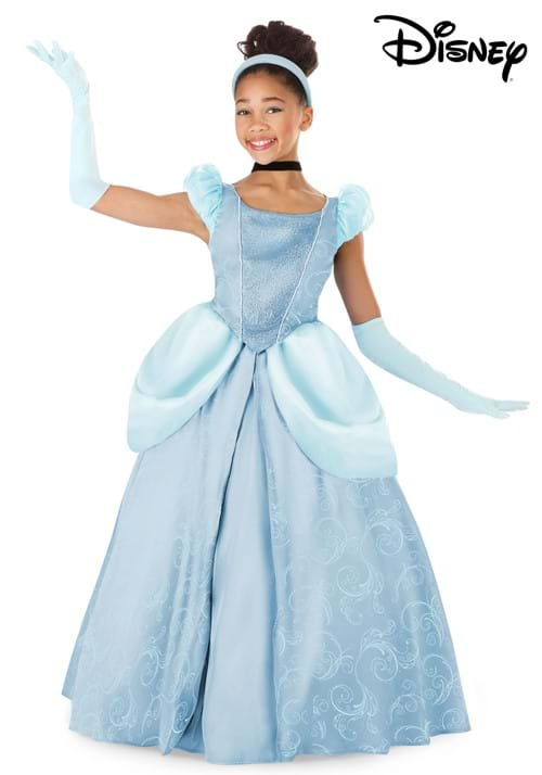 Child Disney Premium Cinderella Costume Dress | Disney Costumes