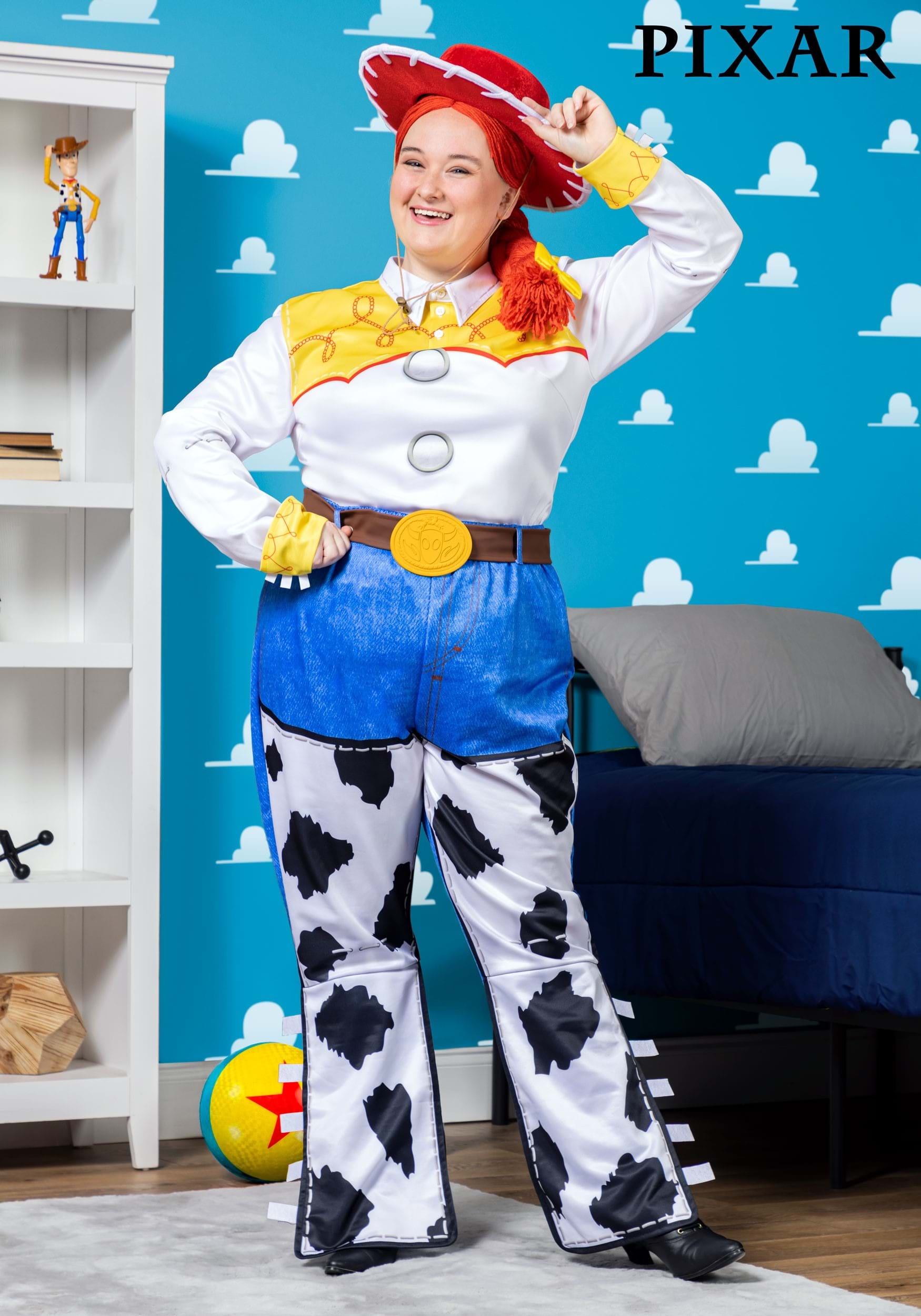 Plus Size Deluxe Disney Toy Story Jessie Womens Costume 