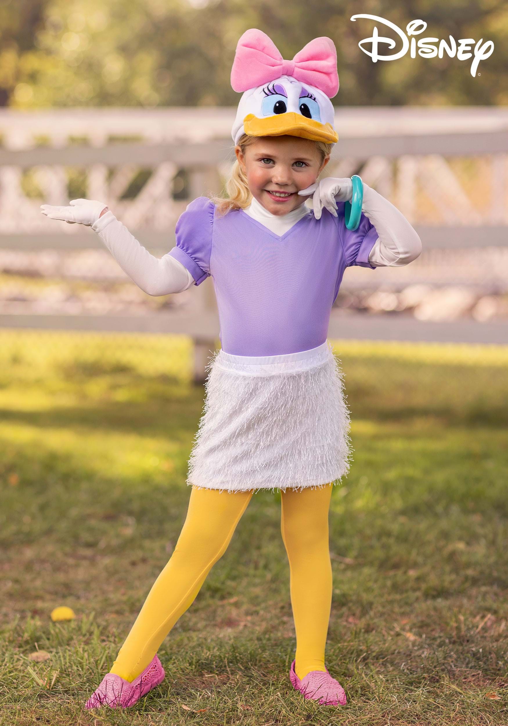 Disney Daisy Duck Disfraz para niños pequeños Multicolor