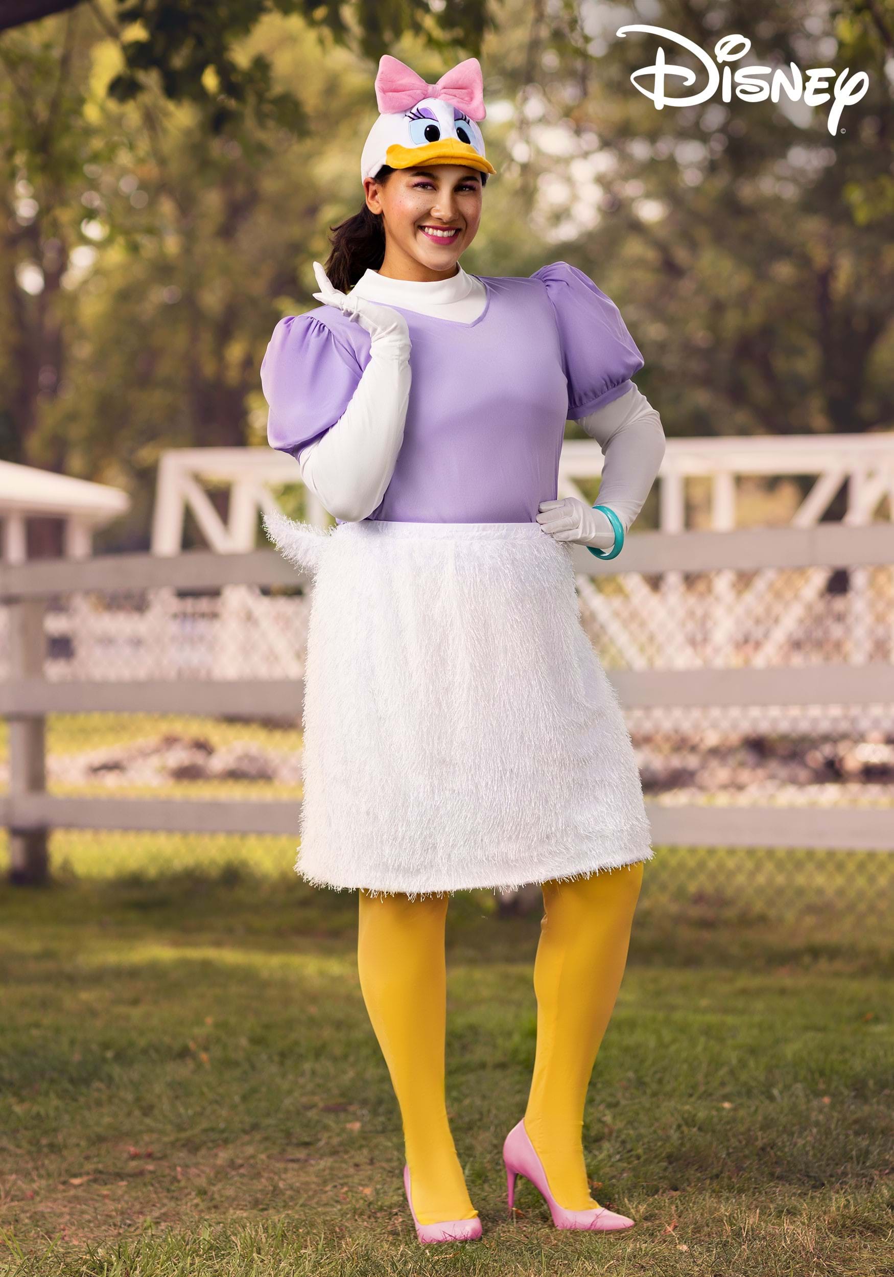 Disfraz de Daisy Duck para mujeres de talla grande Multicolor – Yaxa Store