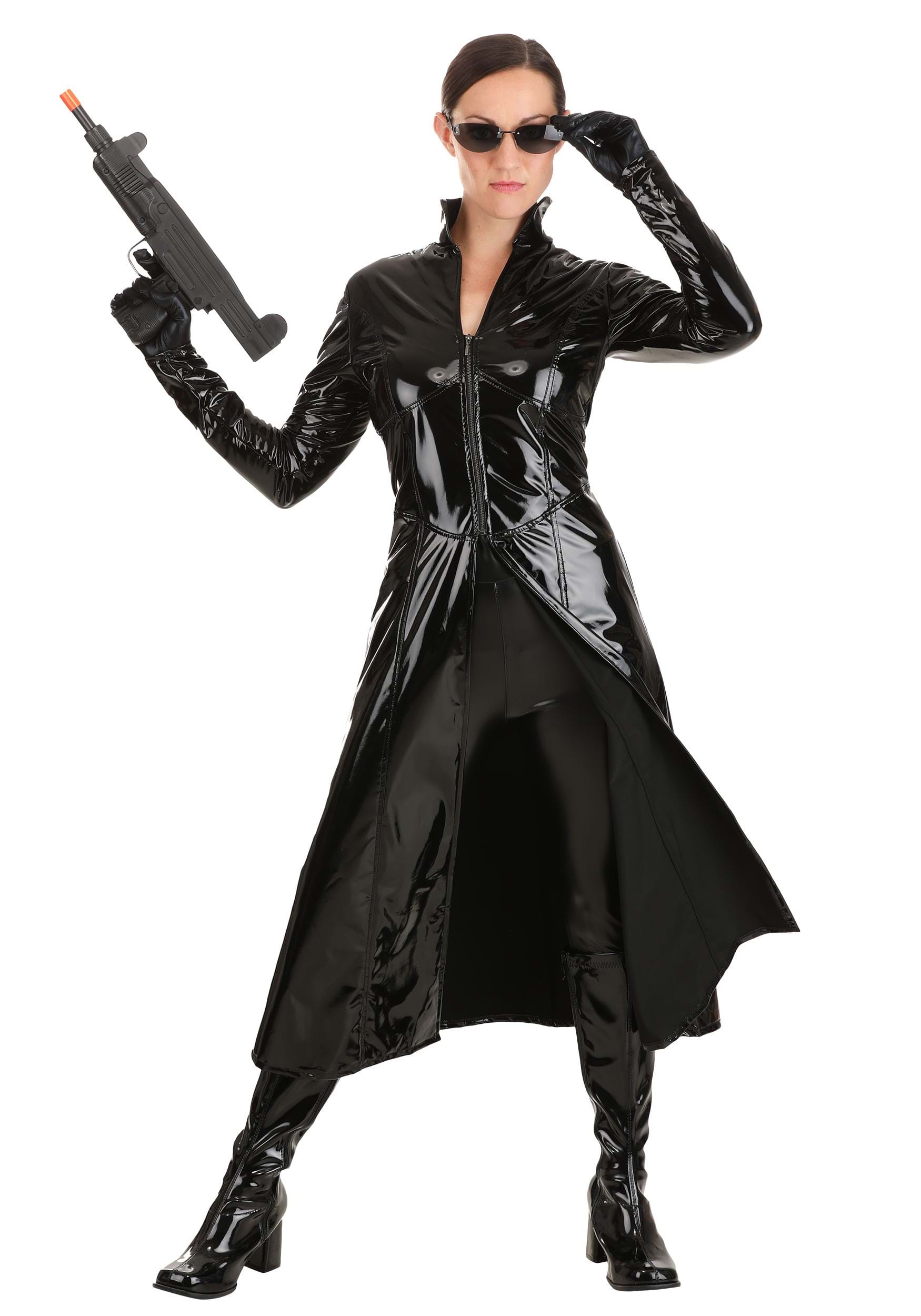 Women's The Matrix Trinity Costume