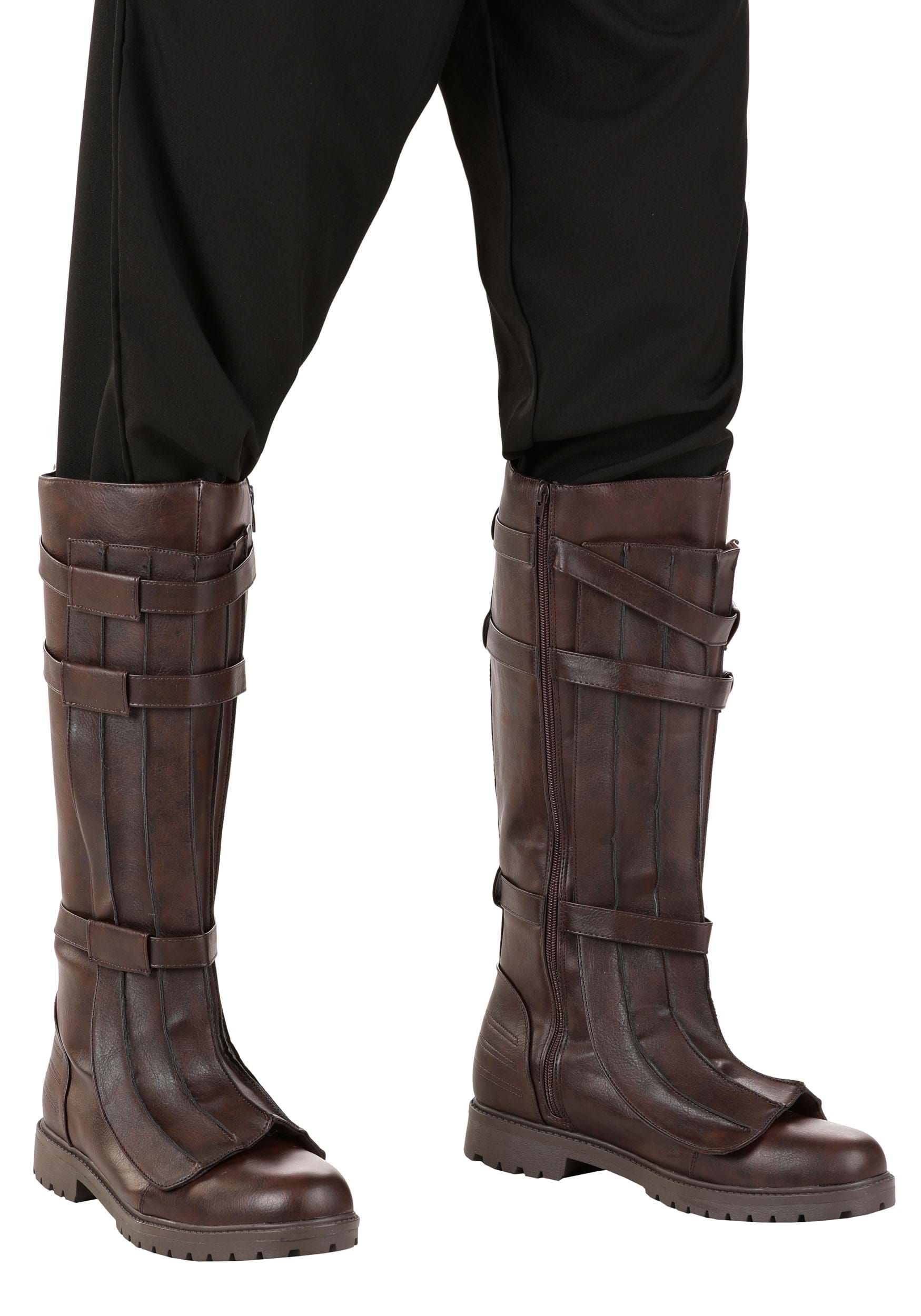 Men's Brown Costume Boots