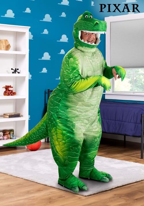 Plus Size Deluxe Toy Story Rex Costume-update