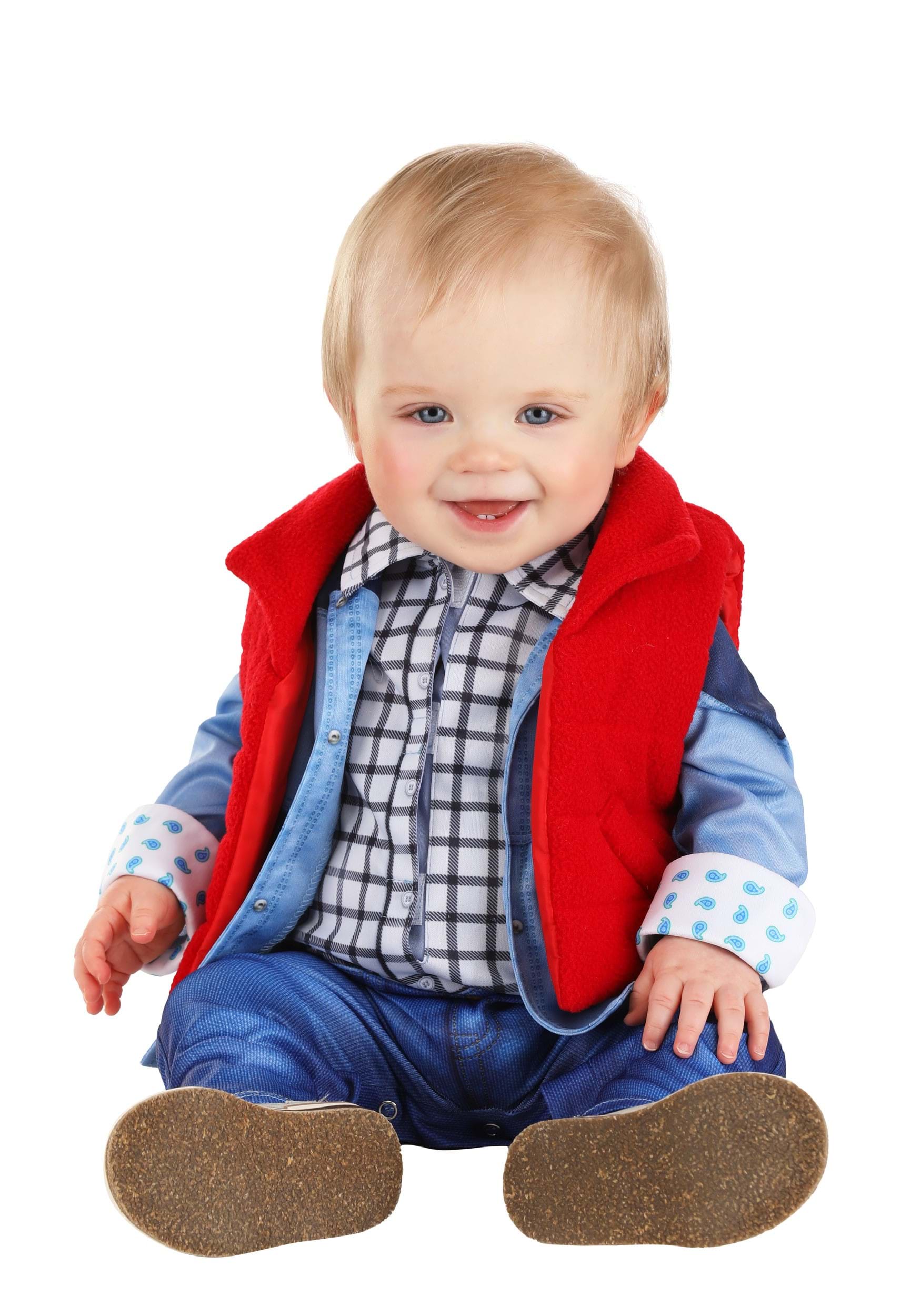 Photos - Fancy Dress FUN Costumes Marty McFly Back to the Future Infant Costume Blue/Red