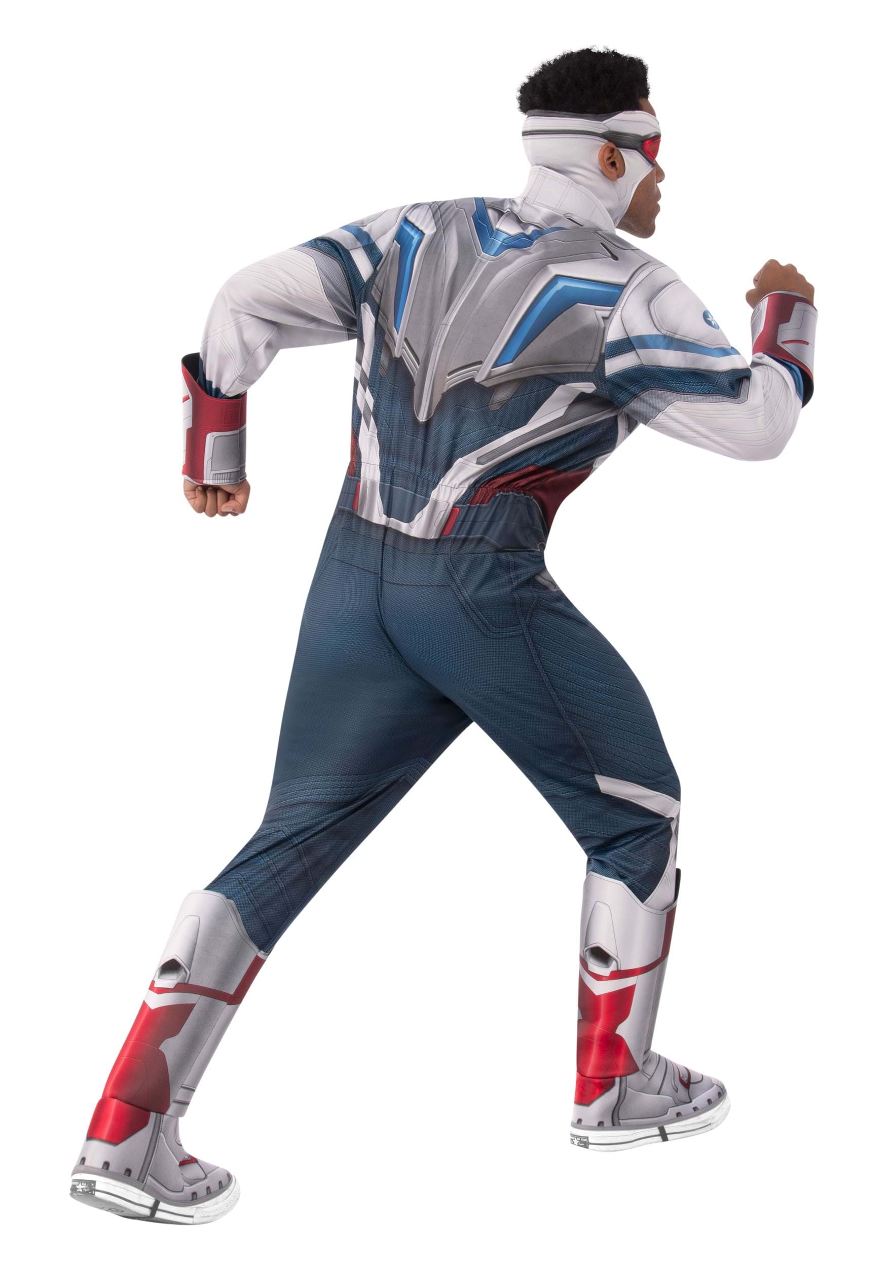 Men's Falcon And The Winter Soldier Deluxe Captain America Costume