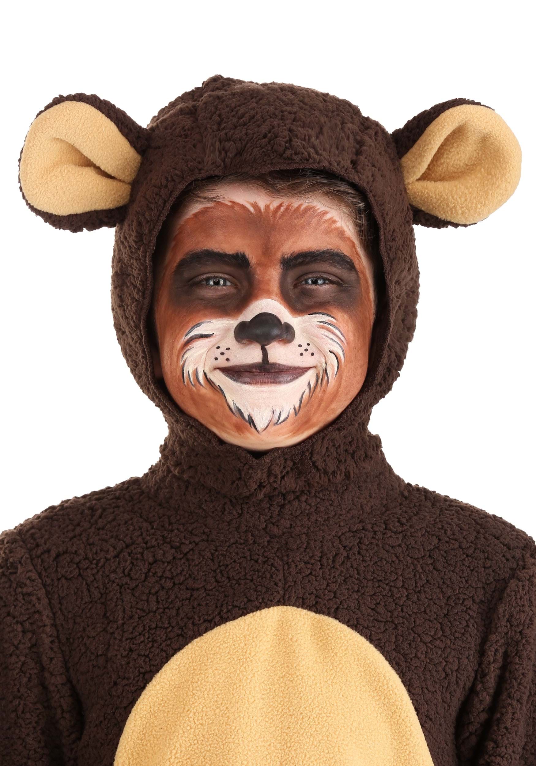 cute bear costume makeup