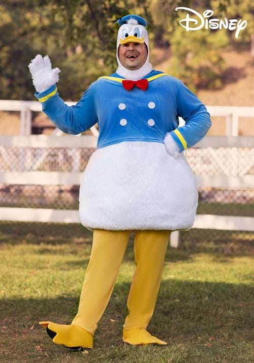 Plus Size Donald Duck Men's Costume