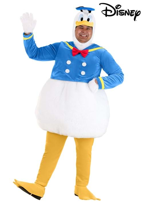 Plus Size Donald Duck Men's Costume