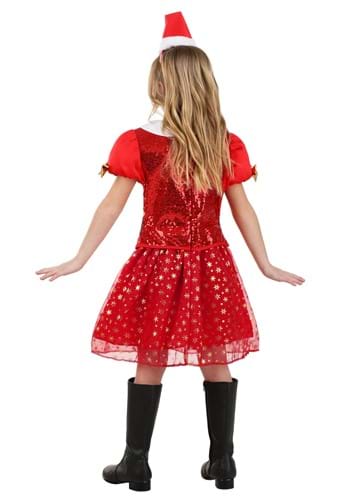 Girl's Christmas Santa Costume Dress