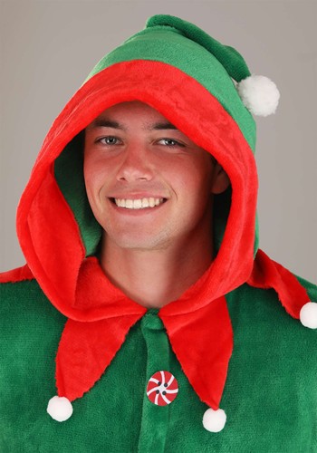 Adult Elf Costume Jumpsuit