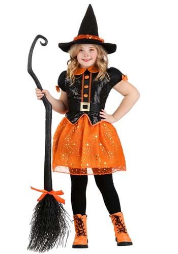 Kid's Pumpkin Patch Witch Costume