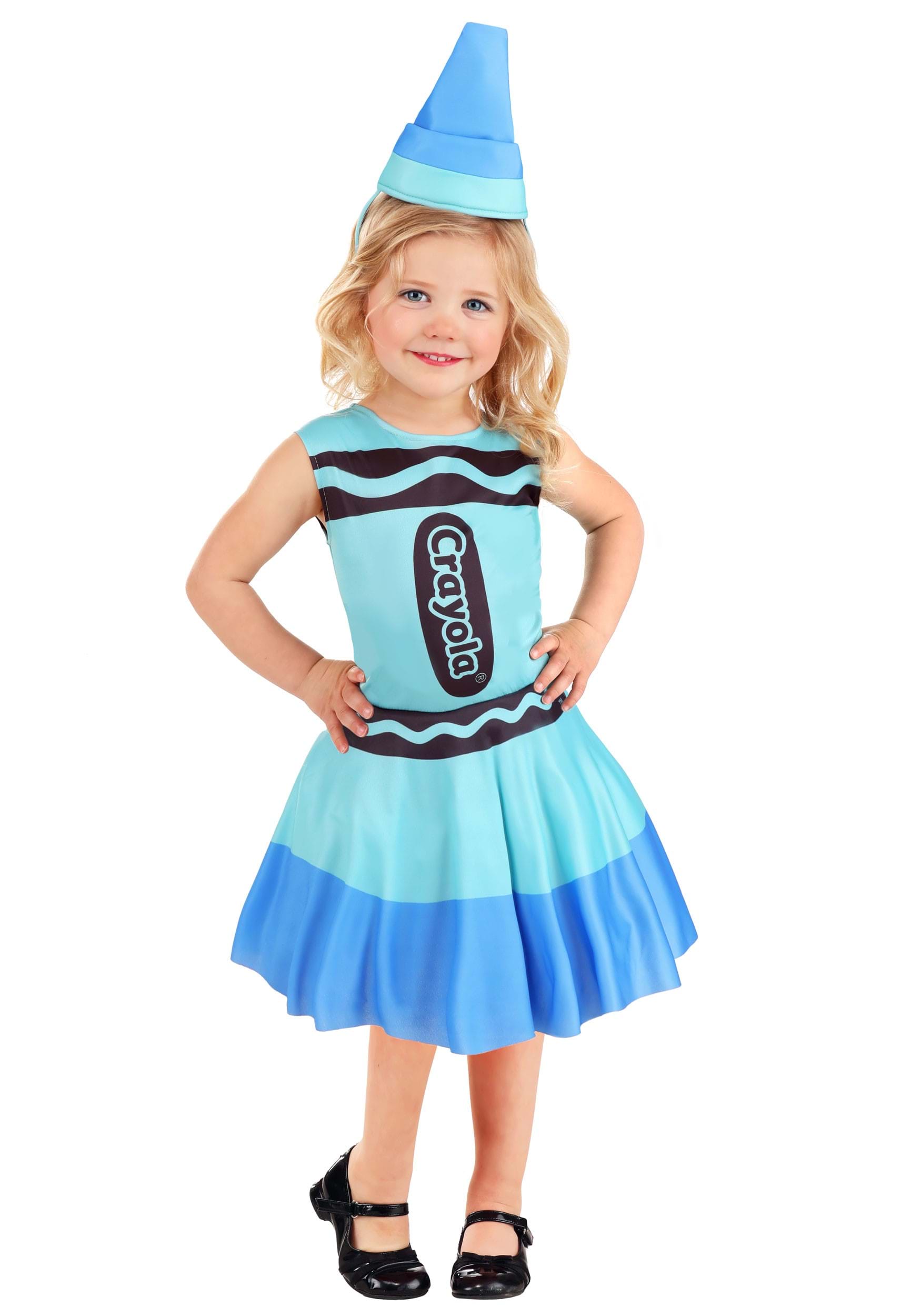 Photos - Fancy Dress Crayola FUN Costumes Blue  Crayon Toddler Costume Dress 