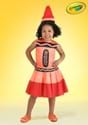 Toddler Red Crayon Costume Dress-0