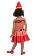 Toddler Red Crayon Costume Dress Alt 1