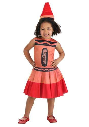 Crayola Toddler Red Crayon Costume Dress