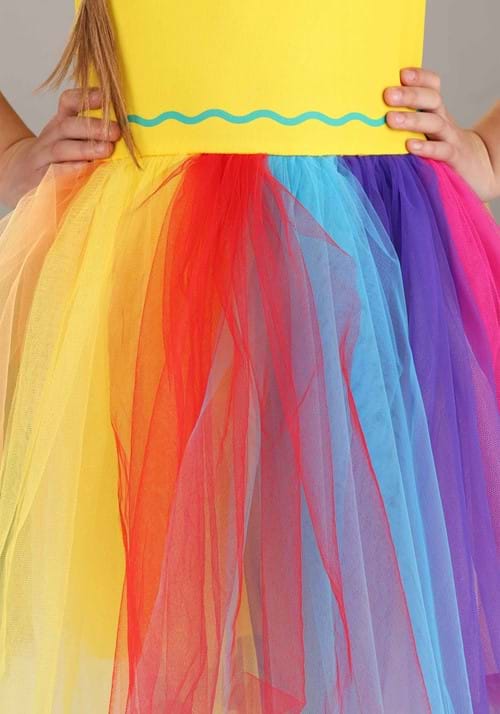 Crayon Box Costume Dress for Toddlers