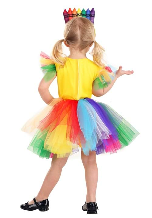 Crayon Box Costume Dress for Toddlers