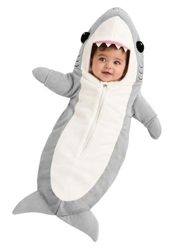 Swimming Shark Bunting Infant Costume New Main