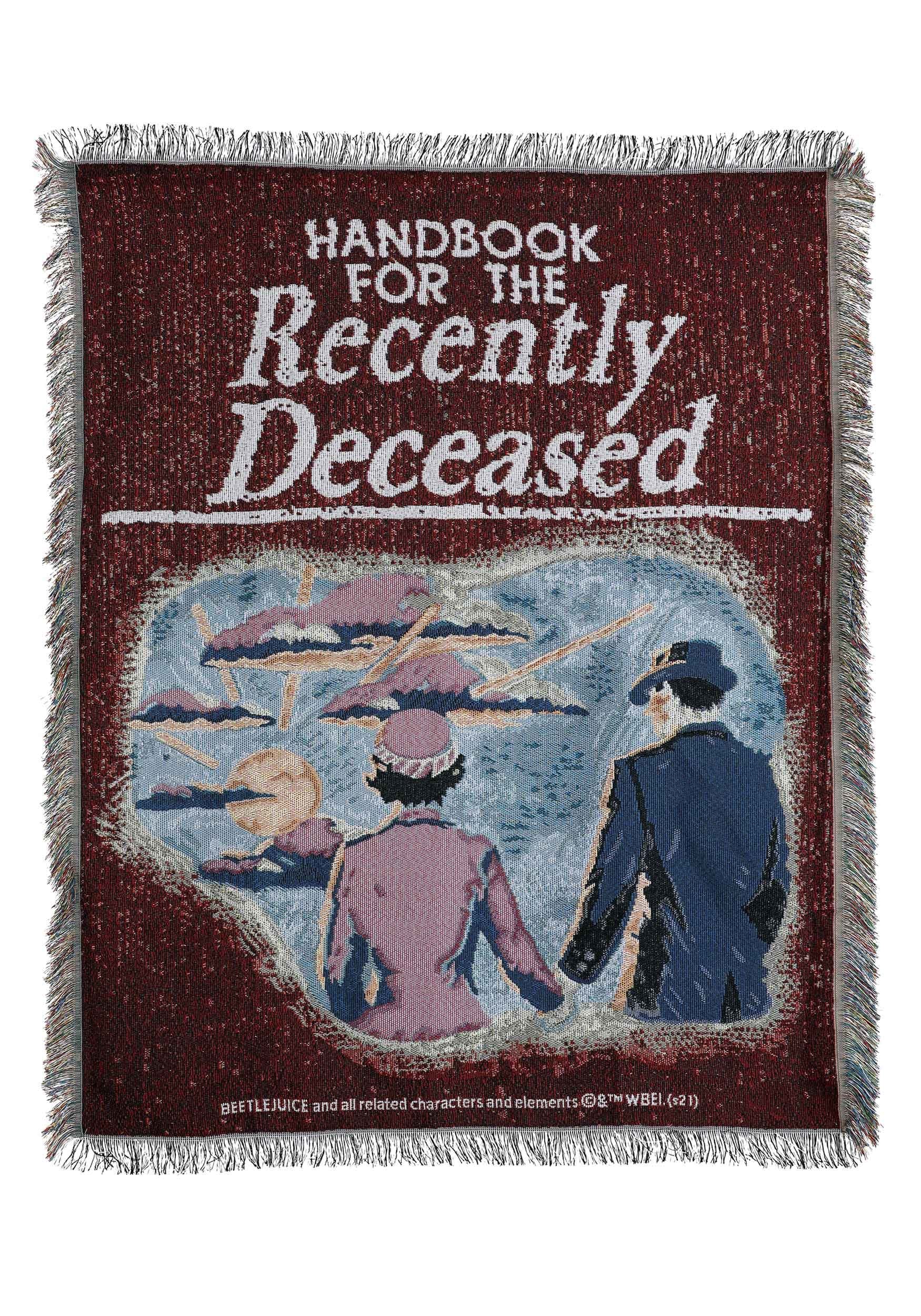 Manual para el recientemente fallecido Beetlejuice Tapestry Throw Multicolor Colombia