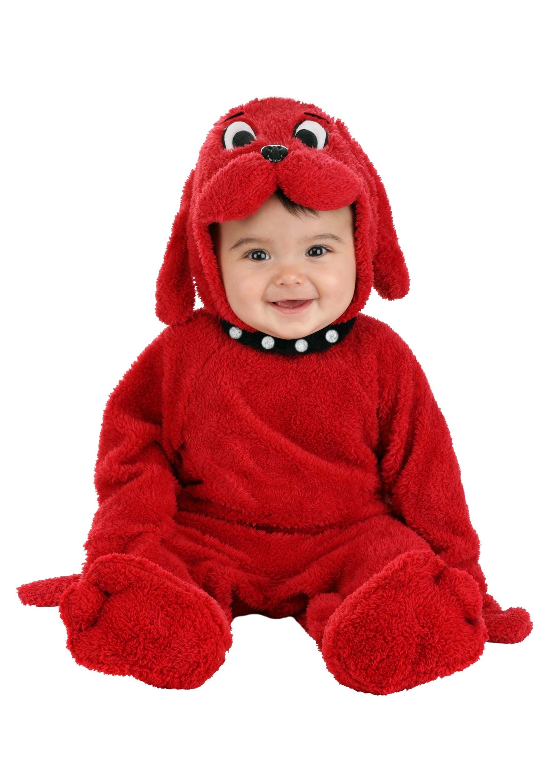 Photos - Fancy Dress Clifford FUN Costumes  the Big Red Dog Infant Costume Black/Red 