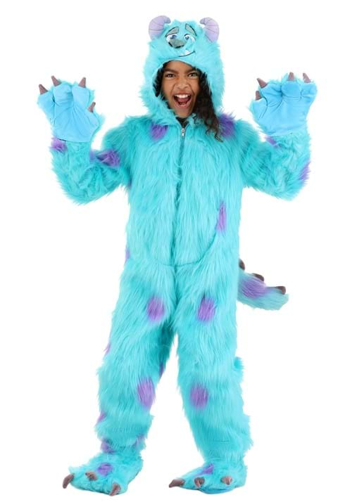 Hooded Monsters Inc Sulley Kid's Costume