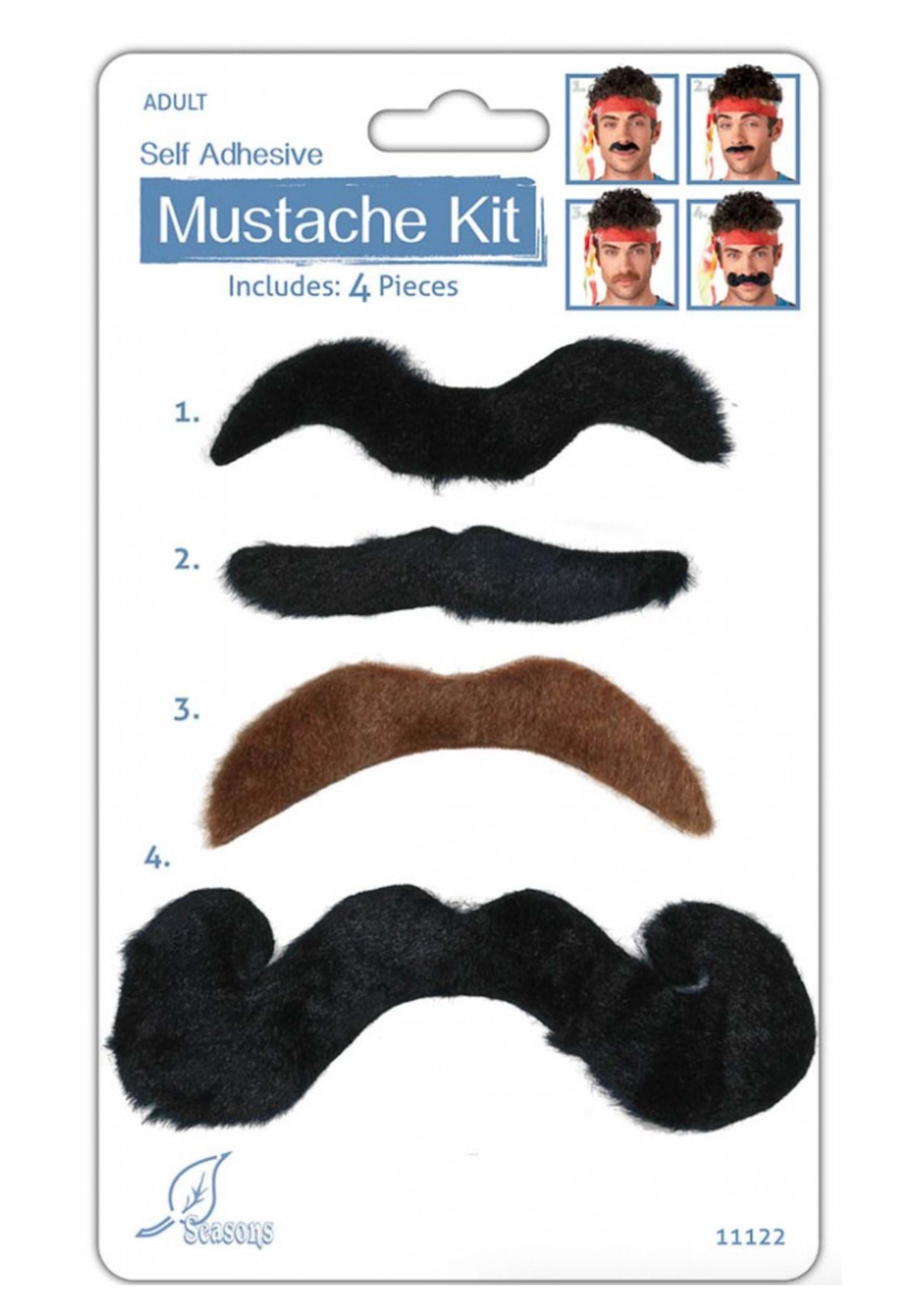 Mustache Kit , Costume Accessory