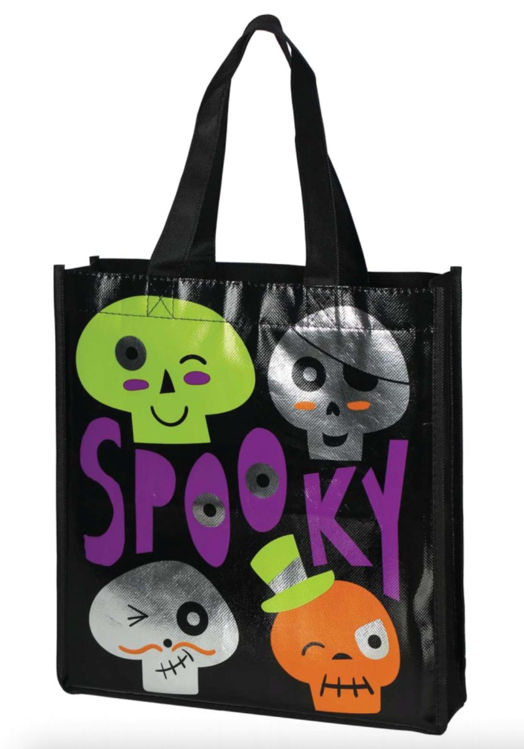 Spooky Skeleton Treat Bag Multicolor