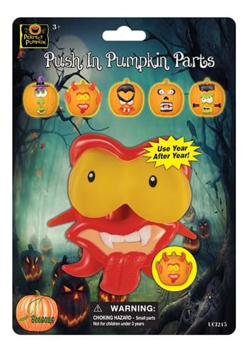 22 Piece Pumpkin Push In Face Parts Decoration | Pumpkin Decorations
