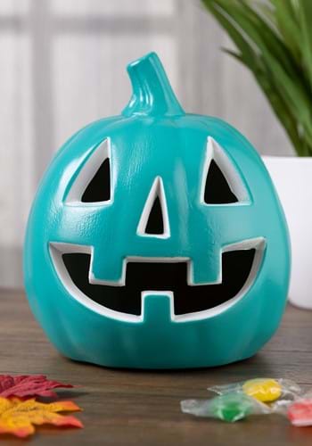 Light Up Teal Pumpkin Halloween Prop | Pumpkin Decorations