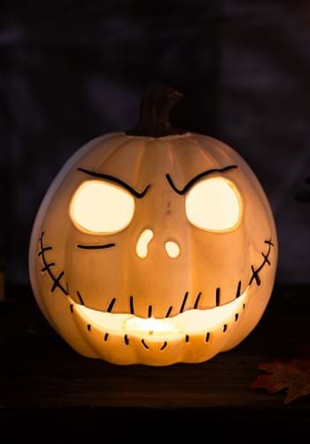 Jack Skellington Light Up Pumpkin Decoration